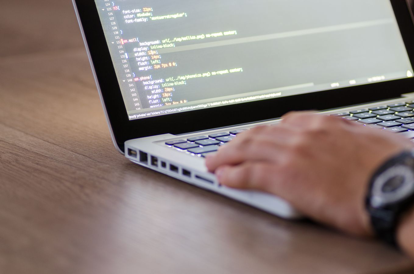 vitesse de site optimisée sur écran d'ordinateur